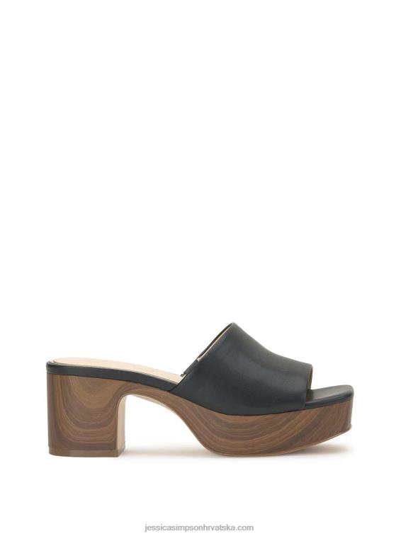 kalyani tobogan s platformom u crnoj boji Jessica Simpson PZR6D162