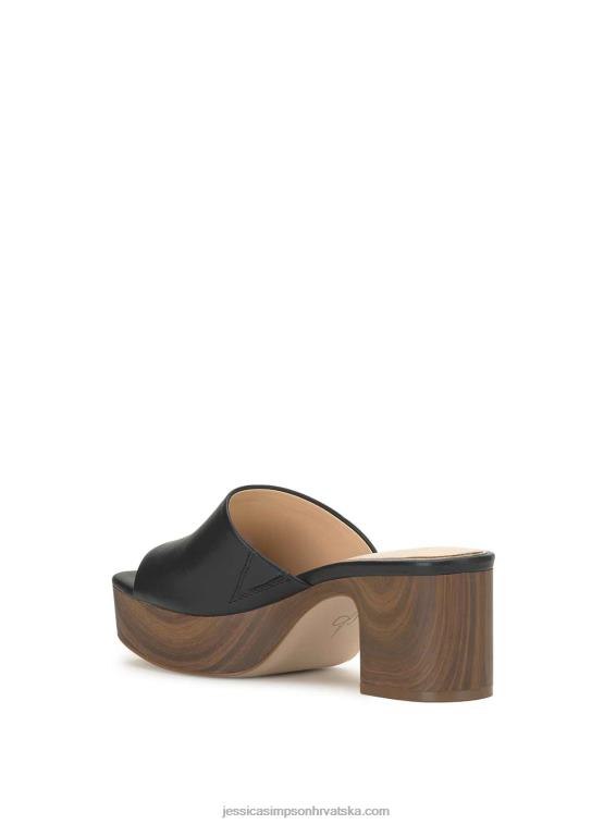 kalyani tobogan s platformom u crnoj boji Jessica Simpson PZR6D162