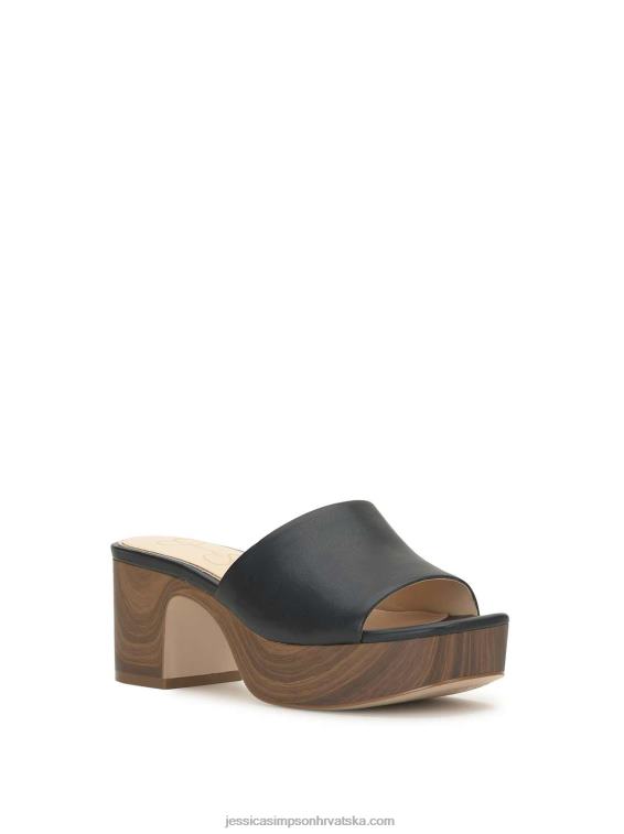 kalyani tobogan s platformom u crnoj boji Jessica Simpson PZR6D162