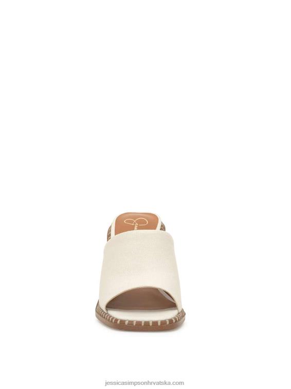 lendrila mule s visokom petom u prirodnoj boji Jessica Simpson PZR6D287
