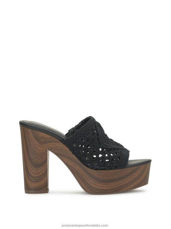 shelbie tobogan s platformom u crnoj boji Jessica Simpson PZR6D159