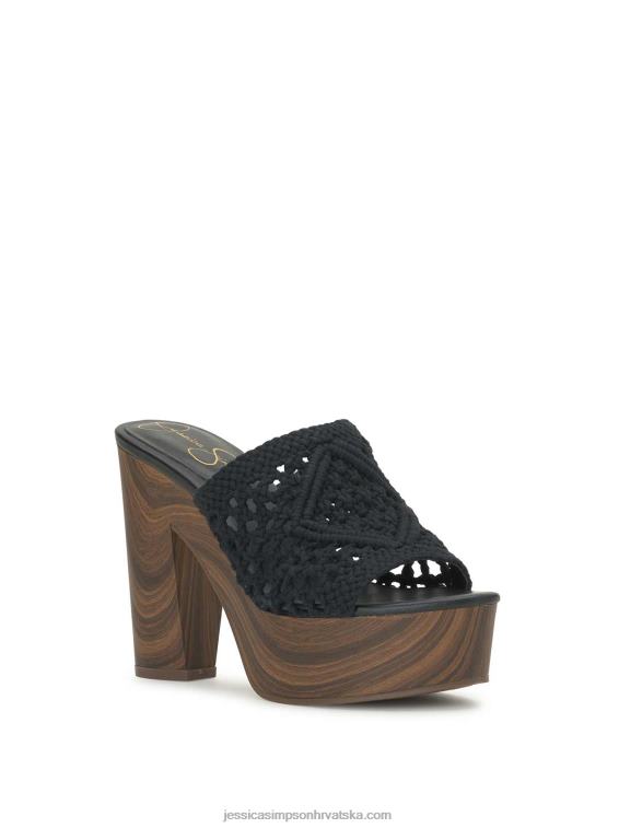 shelbie tobogan s platformom u crnoj boji Jessica Simpson PZR6D159