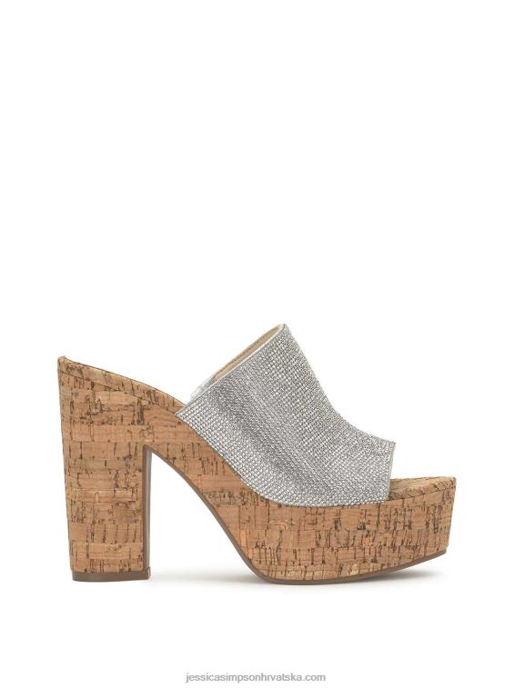shelbie tobogan s platformom u srebrnoj boji Jessica Simpson PZR6D160
