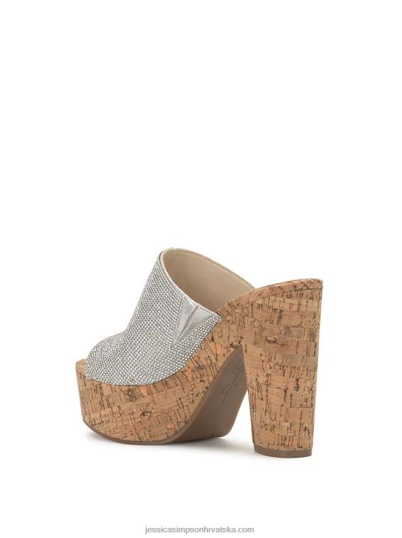 shelbie tobogan s platformom u srebrnoj boji Jessica Simpson PZR6D160