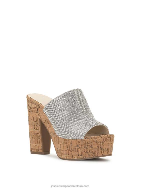 shelbie tobogan s platformom u srebrnoj boji Jessica Simpson PZR6D160