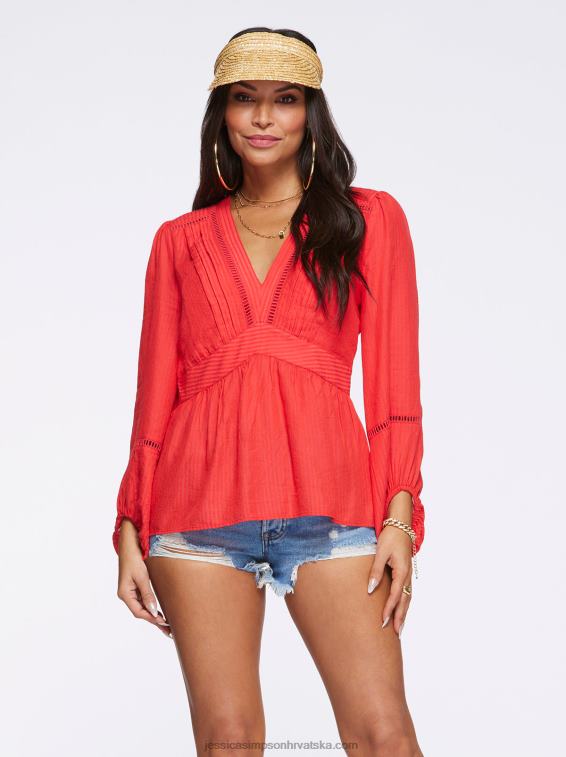 briar bluza u hibiskusu Jessica Simpson PZR6D713