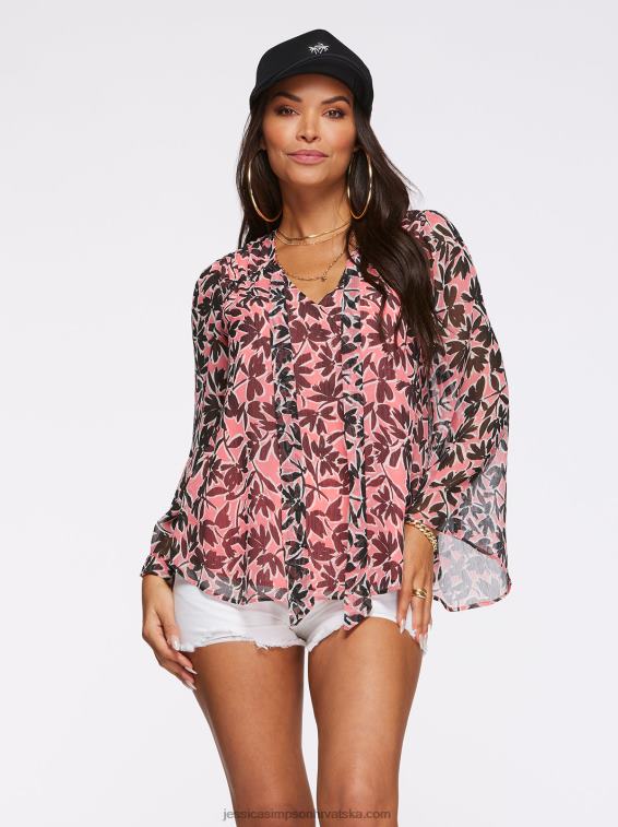 leslie bluza u flora kistovima Jessica Simpson PZR6D740