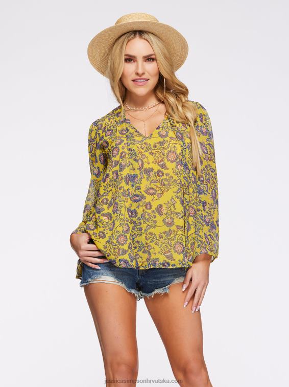 leslie bluza u mezo botanici Jessica Simpson PZR6D723
