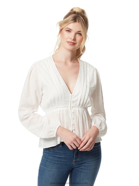 miranda bluza u gardeniji Jessica Simpson PZR6D1152