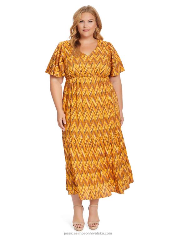 naomi haljina u ikat ševron Jessica Simpson PZR6D509