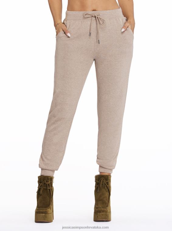 sarah jogger u heather taupe sivoj boji Jessica Simpson PZR6D371