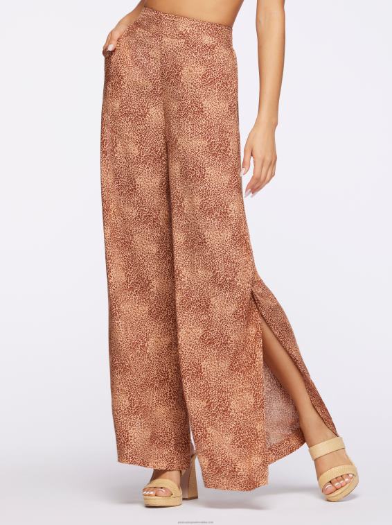 shaye hlače u vijugavom leopardu Jessica Simpson PZR6D363