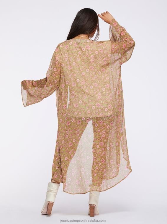blaine kimono na boa botaničke točkice Jessica Simpson PZR6D635