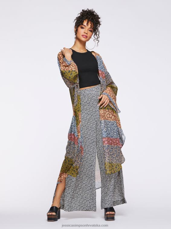 blaine kimono u rascvjetanom patchworku Jessica Simpson PZR6D631