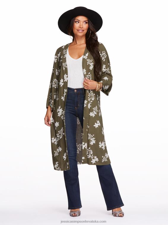 tina kimono u cvjetnoj boji Jessica Simpson PZR6D776
