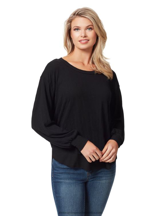 vrh s makom u crnoj boji Jessica Simpson PZR6D665