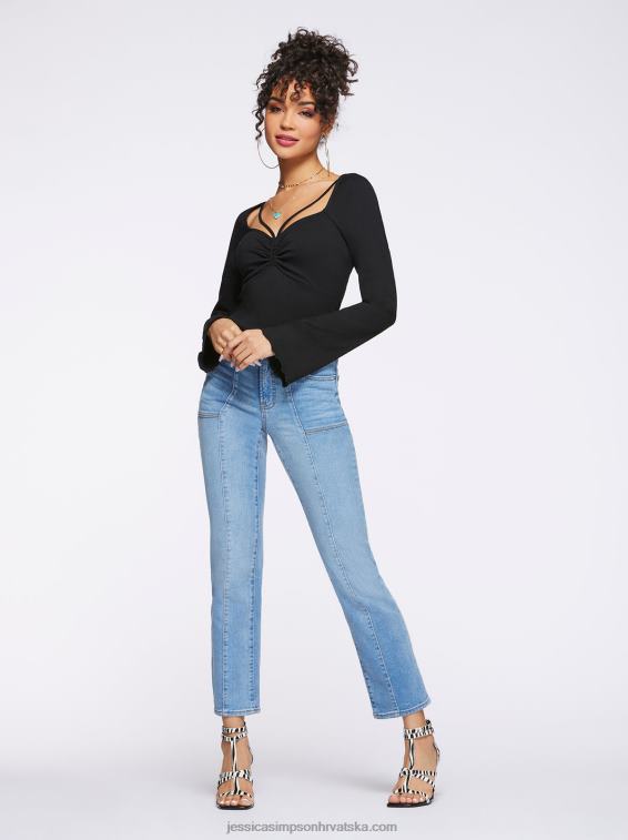 koketirati high rise straight crop u buđenju Jessica Simpson PZR6D438