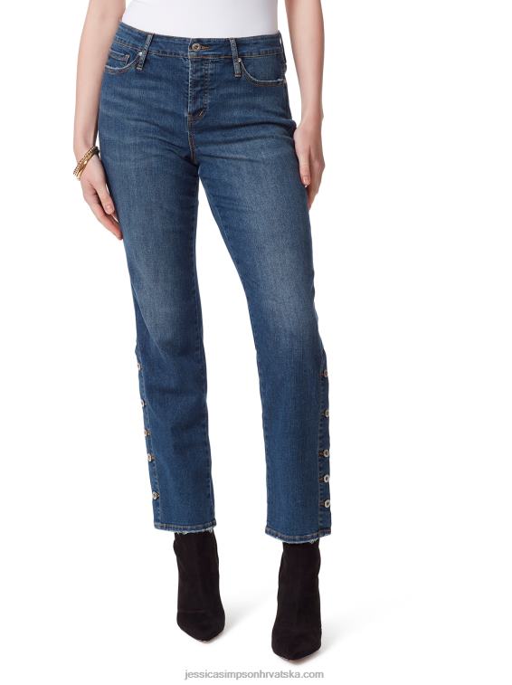 koketirati high rise straight crop u dobrim namjerama Jessica Simpson PZR6D486