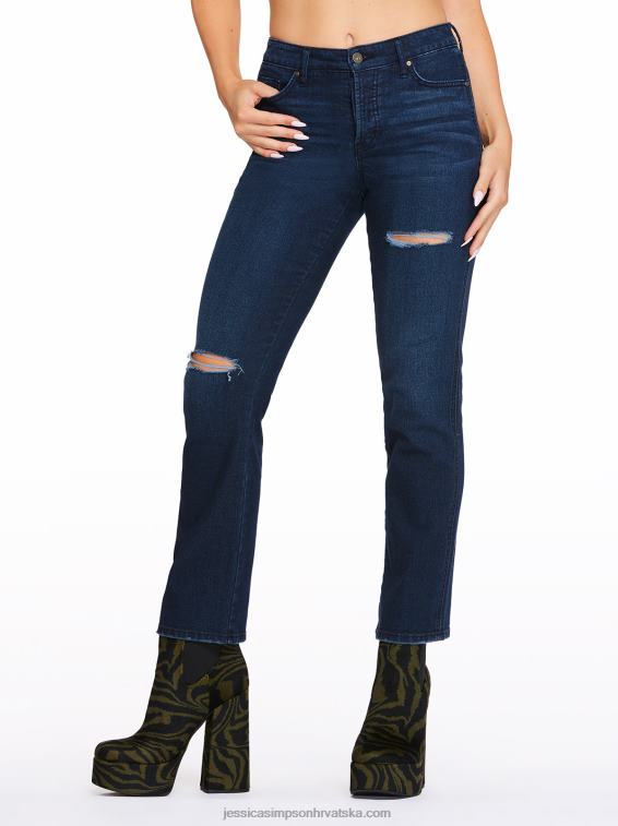 koketirati visok rast straight crop u jet setu Jessica Simpson PZR6D487