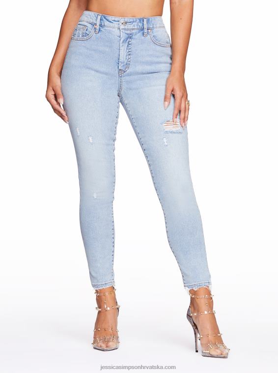 obožavane uske traperice do gležnja u hi-lite boji Jessica Simpson PZR6D372