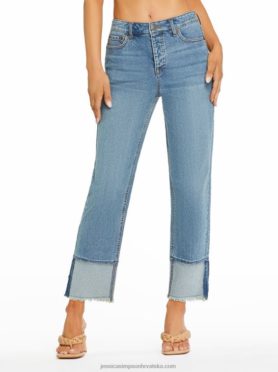 povratne ravne traperice u vrtlogu Jessica Simpson PZR6D390