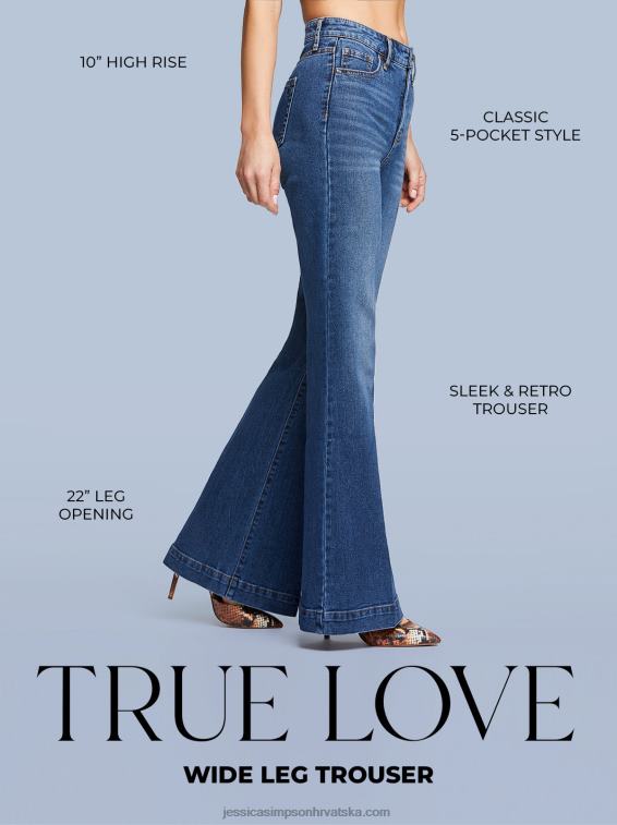 prava ljubav traperice širokih nogavica u Sia Jessica Simpson PZR6D430