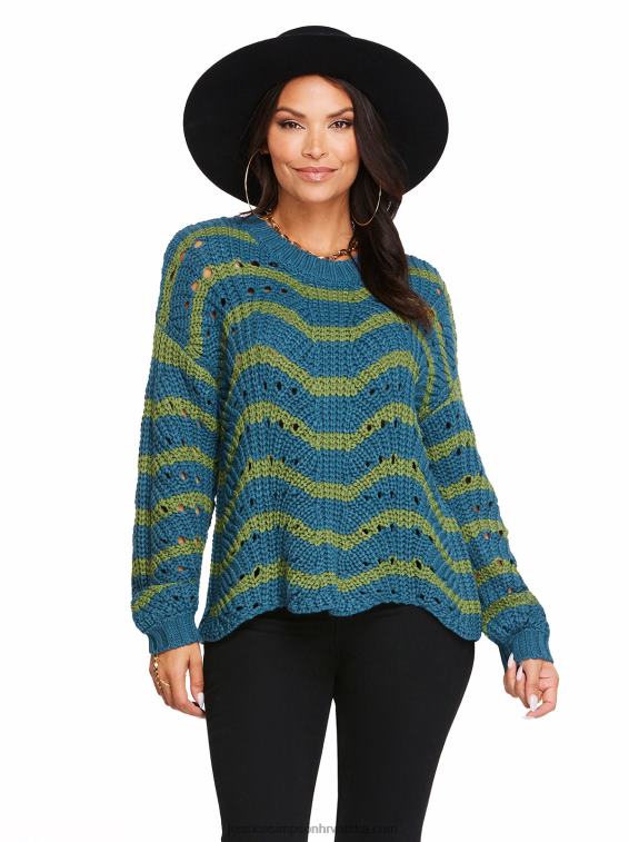 fayette pulover u zvjezdastom rubu Jessica Simpson PZR6D583