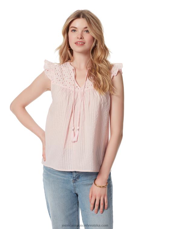 alisha top u kreda roza Jessica Simpson PZR6D1164