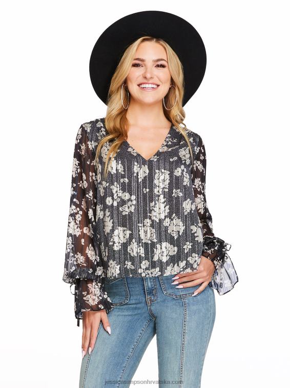 aurora vrh u nacrtanom cvijeću Jessica Simpson PZR6D766