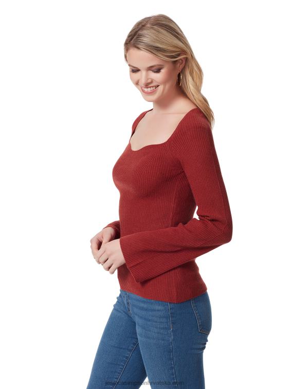 calisata top in infinity u crvenkasto smeđoj boji Jessica Simpson PZR6D763