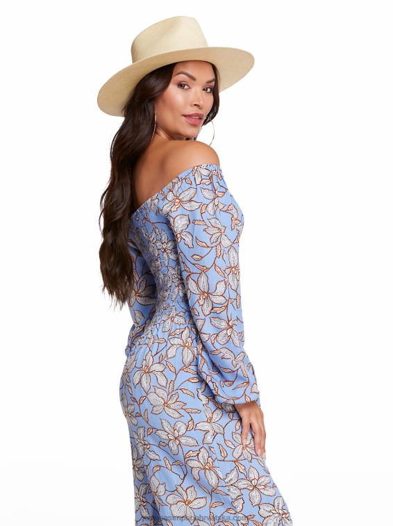 daniela top u amazon floral bel air plavoj boji Jessica Simpson PZR6D1155