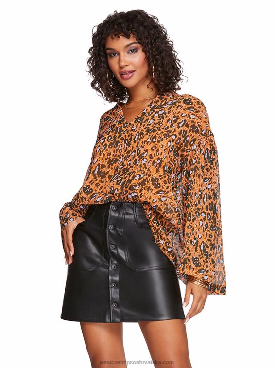 jennin top u šarenom gepardu Jessica Simpson PZR6D770