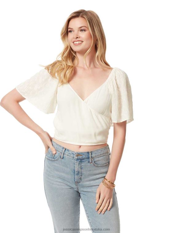 kerrigan crop top u gardeniji Jessica Simpson PZR6D714