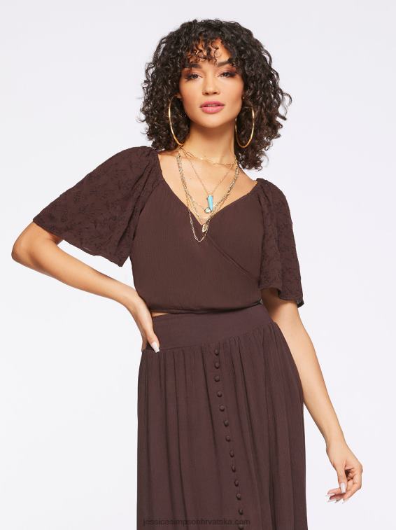 kerrigan crop top u kavi Jessica Simpson PZR6D633