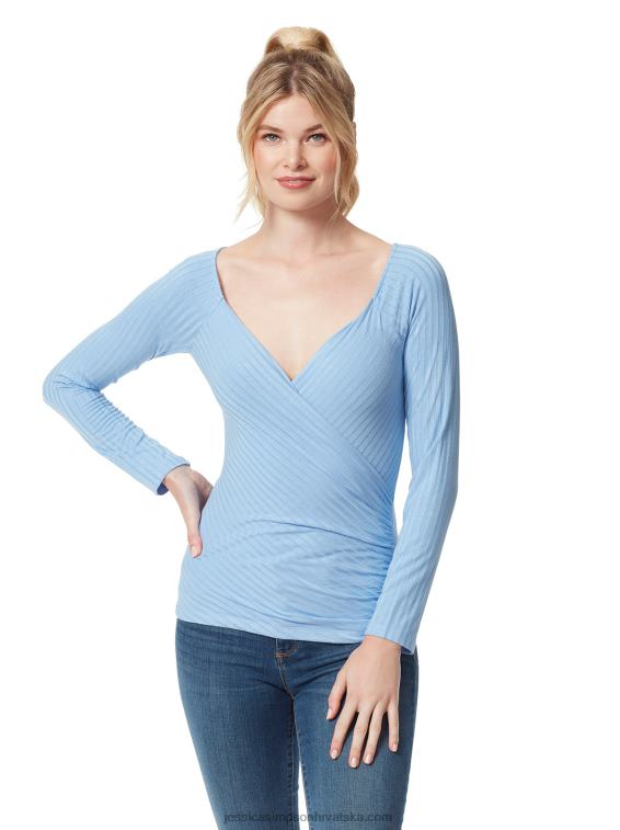 kiki top u bel air plavoj boji Jessica Simpson PZR6D1156