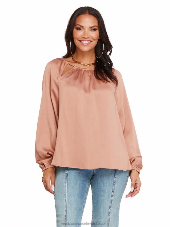 layla top u mocha mousseu Jessica Simpson PZR6D754