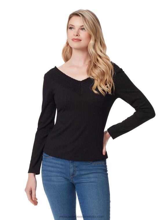 myra top u crnoj boji Jessica Simpson PZR6D758