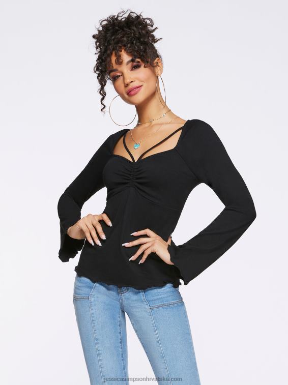 rori top u crnoj boji Jessica Simpson PZR6D721