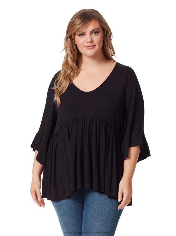 susie top u crnoj boji Jessica Simpson PZR6D750