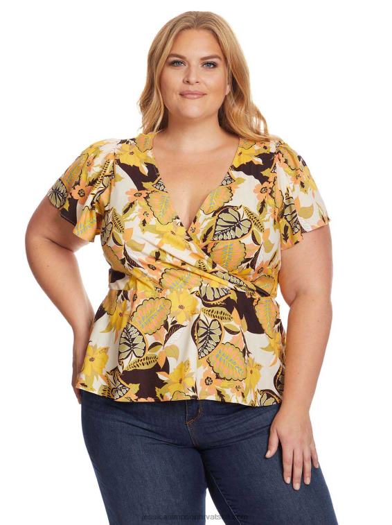 vrh sarije u polju djeteline Jessica Simpson PZR6D737