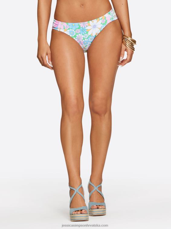 crazy daisy side shirred hipster u multi Jessica Simpson PZR6D842