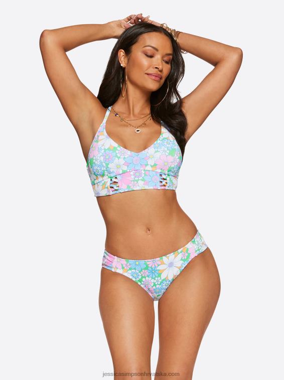 crazy daisy crop cami in multi Jessica Simpson PZR6D829