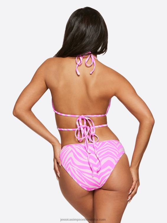 električni vrh u obliku zebra trokuta u tulipanu Jessica Simpson PZR6D804