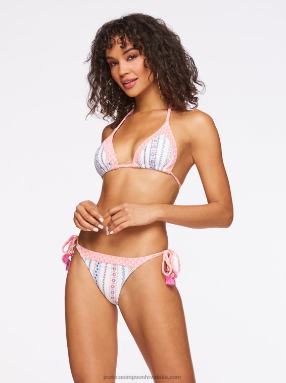 stripe it up string triangle in air multi Jessica Simpson PZR6D832