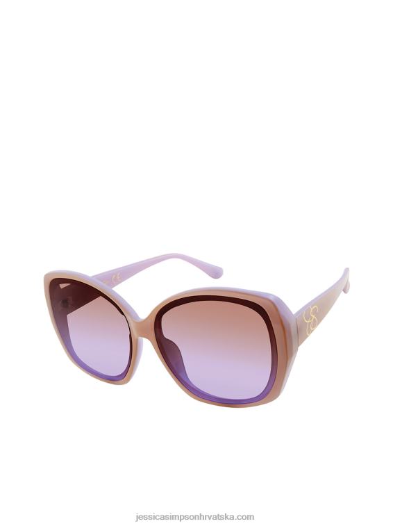 geometrijska dva tona u goloj i lila Jessica Simpson PZR6D1040